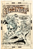 Carmine Infantino, Murphy Anderson | adam strange issue 222 page cover | Albert Moy